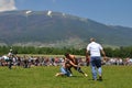 Oil wrestling competition, Dragash Kosovo